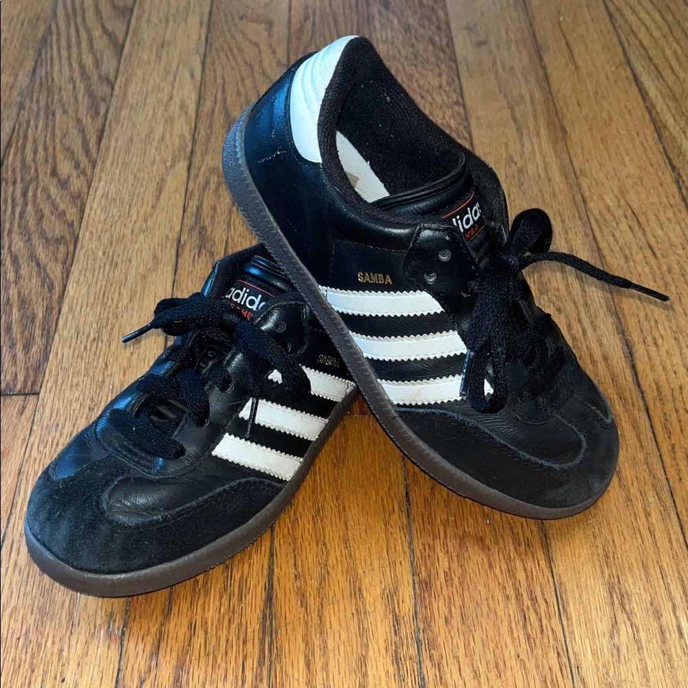 Adidas Black Samba Sneakers kids 13.5